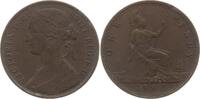 Großbritannien 1 Penny Victoria, 1837 - 1901 -