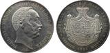 Lippe-Detmold 2 Thaler 1843-A Doppeltaler Lippe Paul Alexander AKS 5 PCGS Genuine - UNC Details (92 - Cleaned)