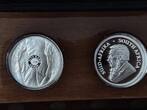 2021 Süd Afrika BIG FIVE + Krügerrand 5 Rand Privy Mark Elefant Elephant 2 x 1 Unze PP + Etui