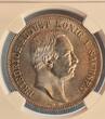 GERMANY 1914E 5 Mark Sachsen Friedrich August III NGC MS 62