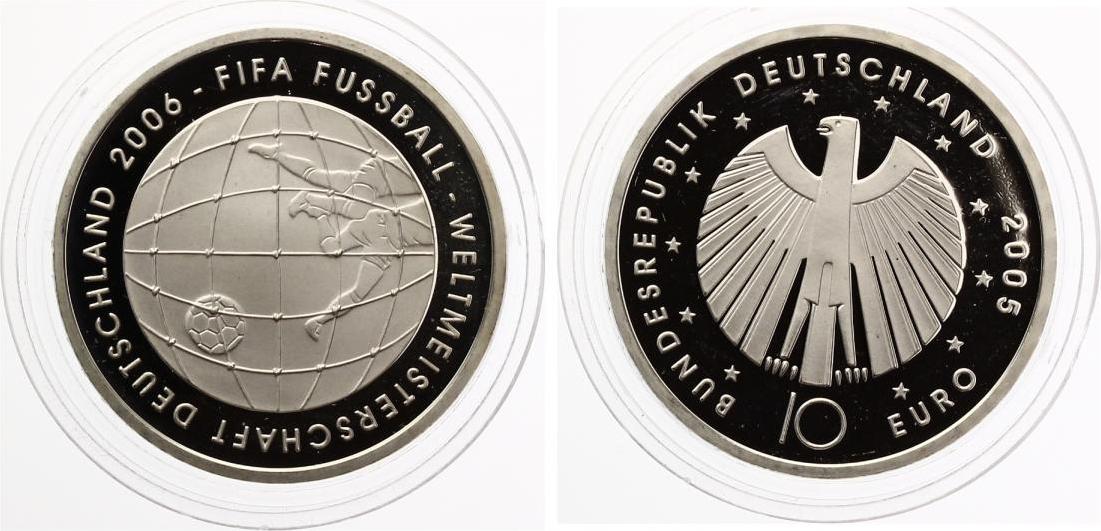 2005 10 Euro Fifa WM 2006 Deutschland PP
