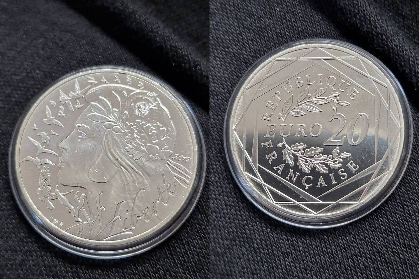 2017 Frankreich 20 Euro Bankfrisch MA Shops 2017-frankreich-20-euro-bankfrisch-ma-shops