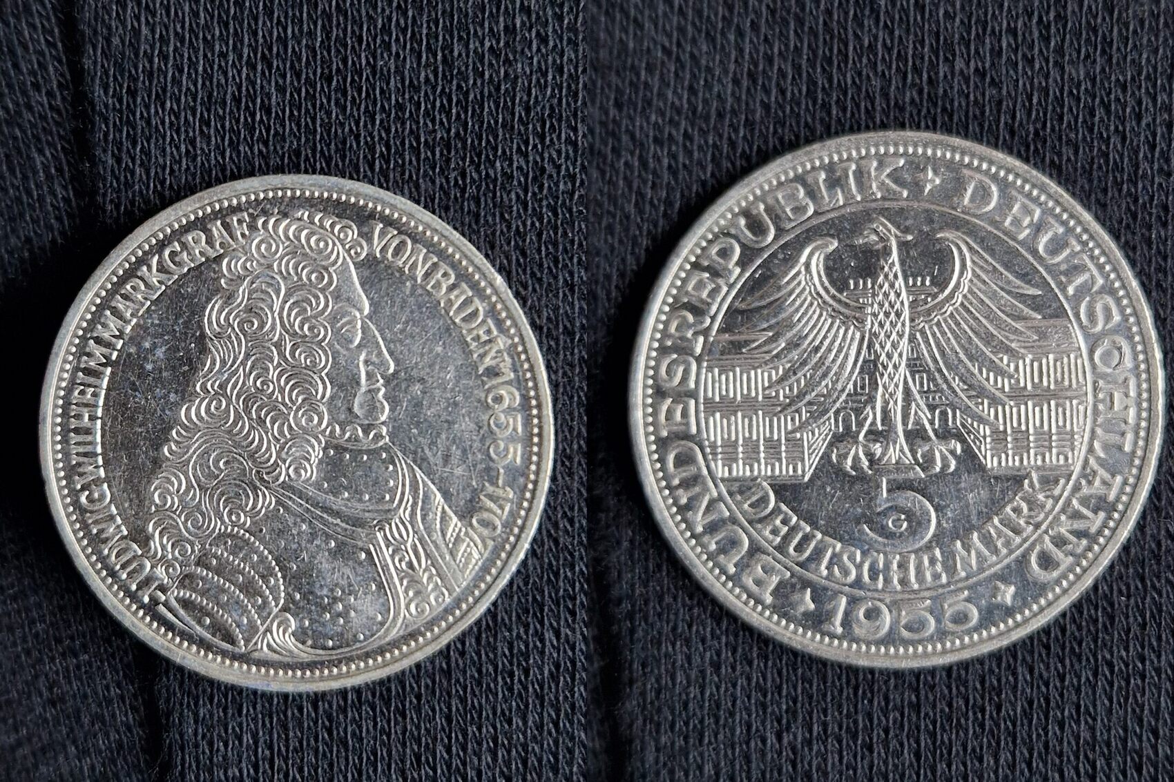 1955 5 DM Markgraf von Baden v | MA-Shops