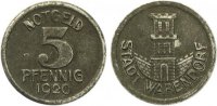 Warendorf - Eisen 1920 (Funck 575.3) 5 Pfennig 1920 -
