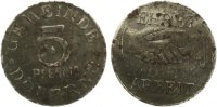 Brandenburg Döbern - Eisen ohne Jahr (Funck 100.1) 5 Pfennig -
