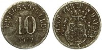Fürth Eisen Funck 145.3 10 Pfennig -