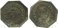 Hall Funck 186.4 5 Pfennig -