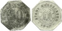 Herrenberg - Zink 1917 (Funck 209.1) 50 Pfennig -