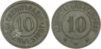 Hohenwestedt - Zink ohne Jahr (Funck 219.2) 10 Pfennig -
