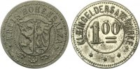 Hohensalza/Inowrocław (Posen) 1 Mark o.J.Zink verzinnt Funck 218.5B -