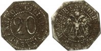 Schwarzburg/Sondershausen - Eisen (Funck 489.2A) 23,8 mm 20 Pfennig -