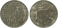 Karlstadt - Zink 1920 (Funck 233.8) 10 Pfennig -