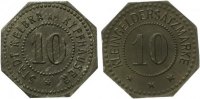 Kelbra a. Kyffhäuser - Zink ohne Jahr (Funck 236.2b) Röttinger 10 Pfennig -