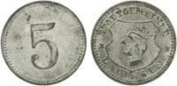 Lauingen - Zink (Funck 278.1) 5 Pfennig -