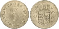 Ohligs - Eisen 1920 (Funck 404.3) Schnurrkreis 5 Pfennig -