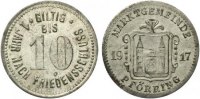 Pförring - Zink vernickelt 1917 (Funck 422.2) 10 Pfennig -