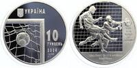 Ukraine 10 Hriwna 2004 - 100 Jahre intern.Fußballverband-Torraumszene