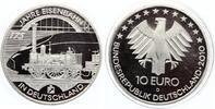 10 Euro 2010 - 175 Jahre Eisenbahn - Silber-