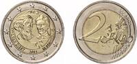 2 EURO Belgien 2011 * 100 Jahre Internationaler Frauentag -