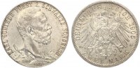 2 Mark Schwarzburg Sondershausen 1905 25 jähriges Regierungsjubiläum