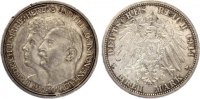 3 Mark Anhalt 1914 silberne Hochzeit