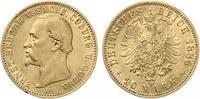 20 Mark Sachsen Coburg Gotha 1886 Ernst II