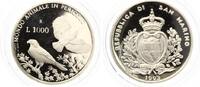 San Marino 1000 Lire 1993 Bedrohte Tierwelt