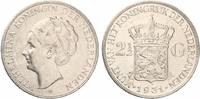 2 1/2 Gulden Niederlande 1931 Wihelmina