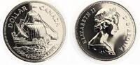 Kanada 1 Dollar 1979 Handelsschiff Griffon
