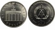 20 Mark Brandenburger Tor 1990 22. Dezember CU/NI