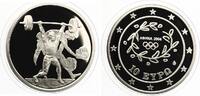 Griechenland 10 Euro 2004 PP Sommer Olympiade in Athen Gewichtheben
