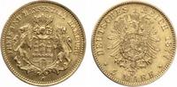 5 Mark Hamburg 1877 Gold