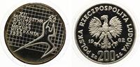 Polen 200 Zloty 1982 Fussball WM