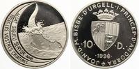 10 Dinar Andorra 1996 Fischotter