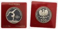 Polen 500 Zloty Olymische Spiele Los Angeles 1984 Schwebebalken