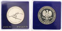 Polen 200 Zloty Silber Olympia Sarajevo 1984