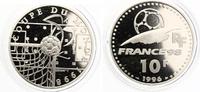 Frankreich 10 Francs 1996 Silber FIFA WM 1998