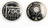 UNGARN 750 Forint Fussball WM 1998