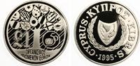 Zypern 1 Pound 1995 1 Pound Silbergedenkmünze "50 Jahre UNO"