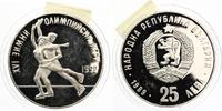 Bulgarien 25 Lewa 1989 Olympia 1992 Eiskusntlauf