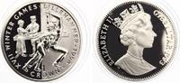 Gibraltar 1 Crown Olympia 1994 Lillehammer Silber Eiskunstlauf