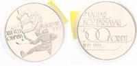 Ungarn 500 Forint 1989 Eishockey Spieler Olympia 1992 Silber