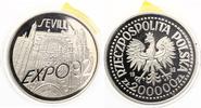 Polen 200000 Zloty Silber 1992 Expo Sevilla