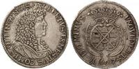 ÖTTINGEN GRAFSCHAFT Gulden (60 Kreuzer) 1674 Albert Ernst 1659-1683.