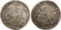 Sachsen Reichstaler 1606 Christian II. Johann Georg u. August. 1601-1611 Taler