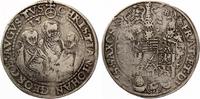 Sachsen Taler 1598 Christian II Johann Georg I und August 1591-1611