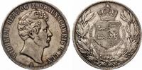 Braunschweig Lüneburg Doppeltaler 1856 B Wilhelm 1831-1884