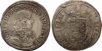 BRANDENBURG ANSBACH 2/3 Taler Johann Friedrich 1667-1686