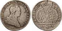 Sachsen 2/3 Taler 1767 EDC