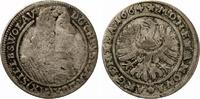 Schlesien Liegnitz Brieg 15 Kreuzer 1664 Christian zu Wohlau (1639-1672)